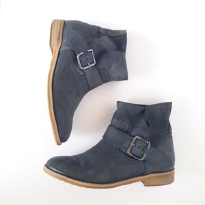 Bata Shoes Leather Boots Ankle Grey size 39